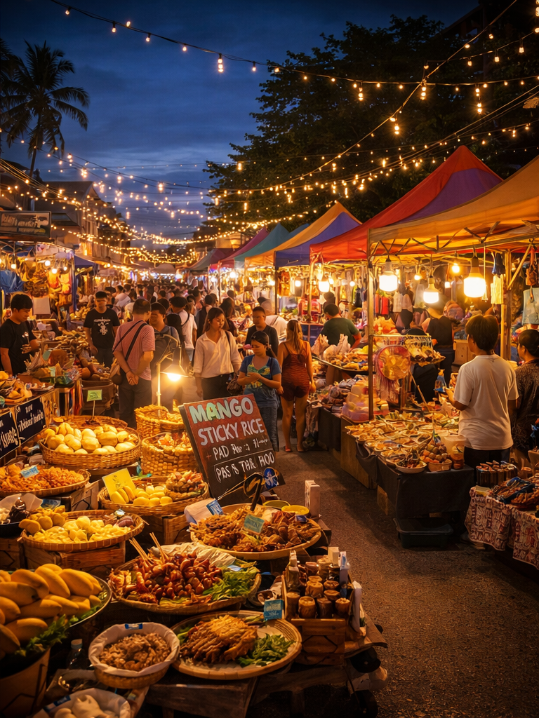 Phuket Magical Elephant Beach Walk & Night Market